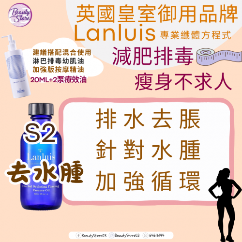 Lanluis 纖型療效油 60ml (S1/S2/S3)