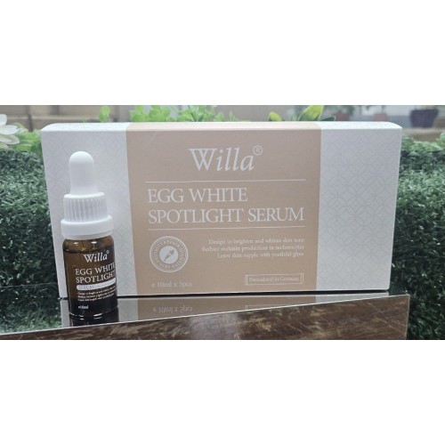 Willa Egg White Spotlight Serum 聚光亮點透白精華 (10ml x 5支) Willa Egg White Spotlight Serum 聚光亮點透白精華 (10ml x 5支)