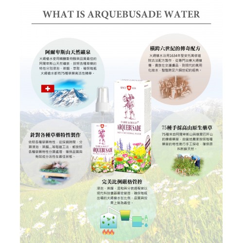 Arquebusade 火繩槍水 (100ml/300ml) Arquebusade 火繩槍水 (100ml/300ml)