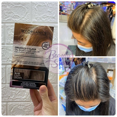 My.Organics 天然染髮 6/0 Dark Blonde My.Organics 天然染髮 6/0 Dark Blonde