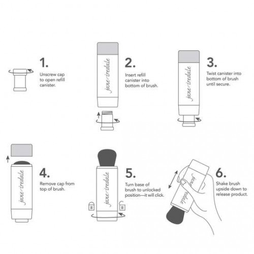 Jane Iredale 防曬粉 SPF 30 伸縮粉掃 + 補充裝 x2 (2色) Jane Iredale 防曬粉 SPF 30 伸縮粉掃 + 補充裝 x2 (2色)
