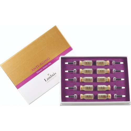 Lanluis Anti-Aging Female Tonic Oil 凍齡養潤油-金盒  (8ml x 10pcs)